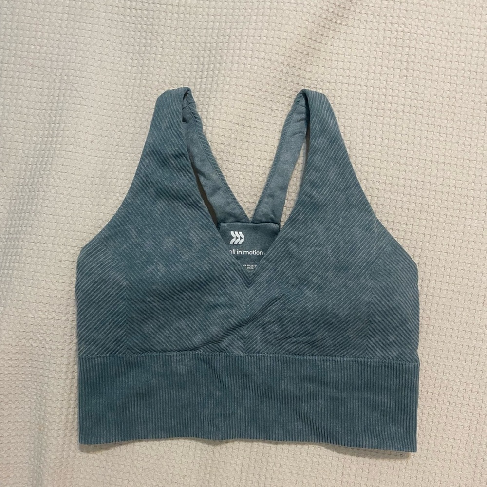All in Motion Sports Bra, Green, Small